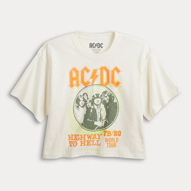 Juniors' AC/DC Highway To Hell Graphic Tee