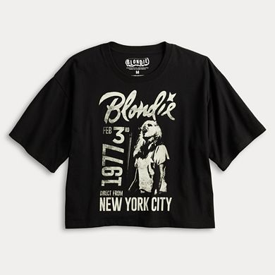 Juniors' Blondie 1977 New York City Graphic Tee