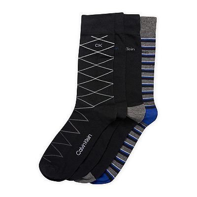 Men's Calvin Klein Pattern Dress Socks 4-Pack