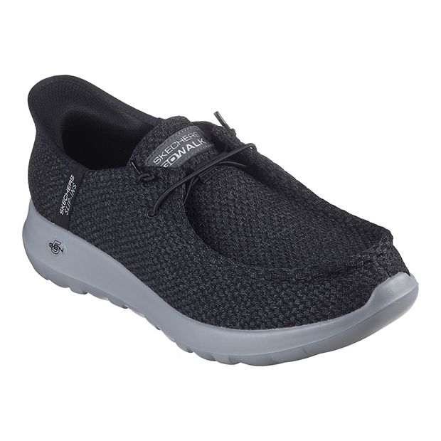 Kohls best sale black skechers