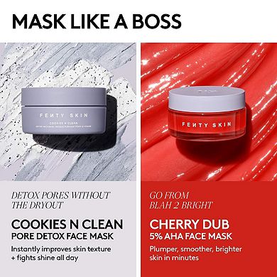 Cherry Dub Blah to Bright 5% AHA Face Mask with Salicylic Acid + Vitamin C
