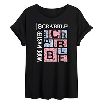 Juniors' Scrabble Word Master Oversized Tee