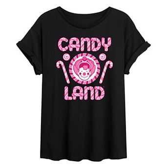 Juniors' Candy Land Mr. Mint Oversized Tee