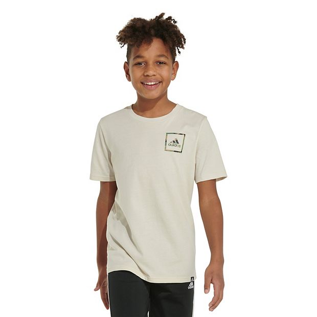 Boys 8 20 adidas Camo Mix Up Logo Graphic T Shirt