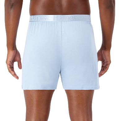 Men's Hanes® Originals Ultimate 3+1 Bonus Pack SuperSoft Knit Boxers