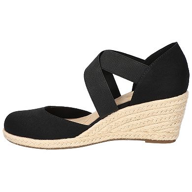 Easy Street Pari Women's Espadrille Wedge Sandals