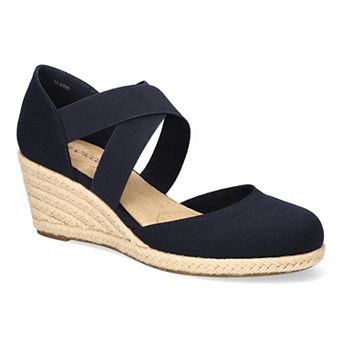 Easy Street Pari Women's Espadrille Wedge Sandals