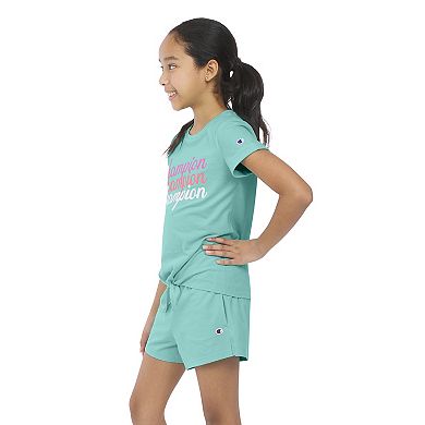 Girls 7-16 Champion® Tie Front Graphic Tee