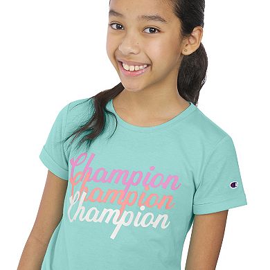 Girls 7-16 Champion® Tie Front Graphic Tee