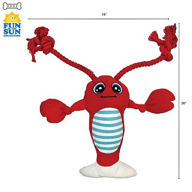Woof Plush Lobster Dog Toy