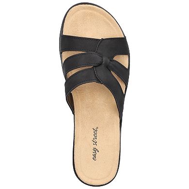 Easy Street Skai Women's Comfort Slide Sandals