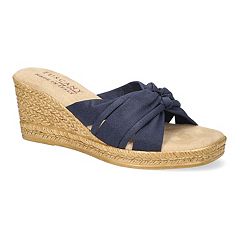 Navy blue best sale sandals at kohl's