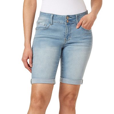 Juniors' WallFlower Insta Soft Ultra Mid-Rise Bermuda Shorts