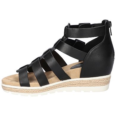 Easy Street Simone Women's Gladiator Platform Wedge Sandals