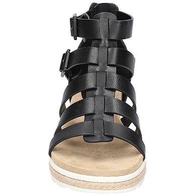 Easy Street Simone Women's Gladiator Platform Wedge Sandals