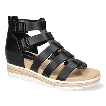 Easy Street Simone Women's Gladiator Platform Wedge Sandals