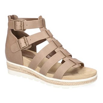Easy Street Simone Women's Gladiator Platform Wedge Sandals