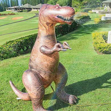 Gigantic T-Rex Sprinkler Over 6 Feet Tall! PoolCandy