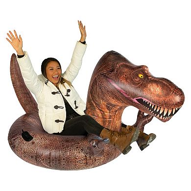 T-Rex Inflatable Snow Sled SnowCandy