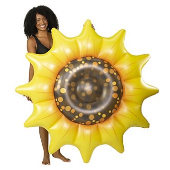 Giant Inflatable Sunflower Island Pool Float