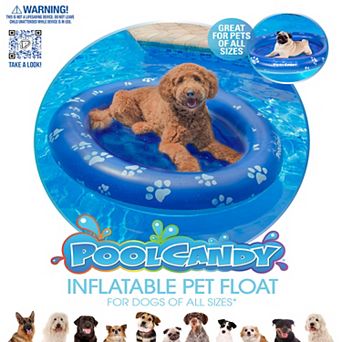 Inflatable Dog Pool Float Large Size