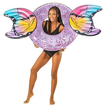 Glitter Butterfly 40" Pool Tube