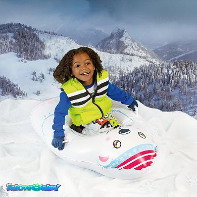 Inflatable Polar Bear Snow Sled SnowCandy