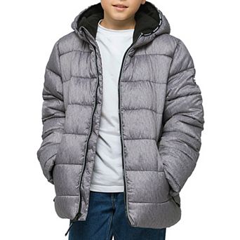 Boys' Rokka&Rolla Heavyweight Puffer Jacket Coat