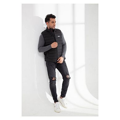 Men's Rokka&Rolla Light Puffer Packable Vest