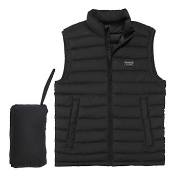 Men's Rokka&Rolla Light Puffer Packable Vest