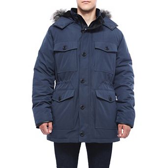 Men's Rokka&Rolla Parka Jacket with Detachable Trim