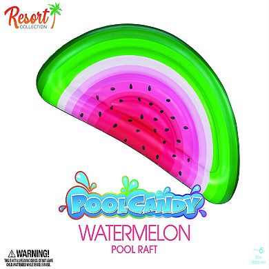 Inflatable Watermelon Half Island Pool Raft