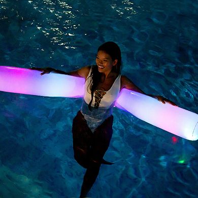 Inflatable Noodle Pool Float Illuminated LED Giant PoolCandy