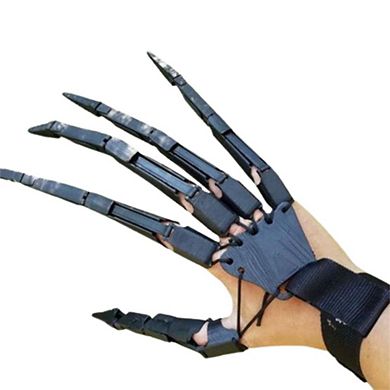 Halloween Articulated Fingers 1Pair, 3D Printed Articulated Finger Extensions Fits All Finger Sizes