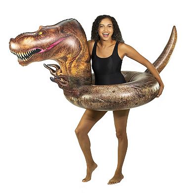 Inflatable T-Rex Dinosaur Pool Tube 40 Inch