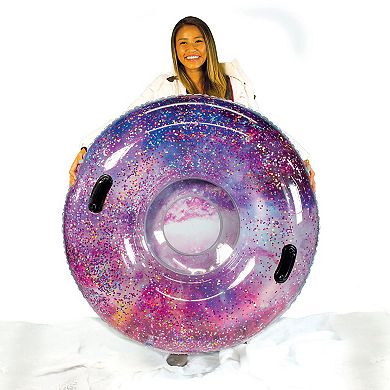 Glitter Galaxy Snow Tube Jumbo 48 Inch SnowCandy