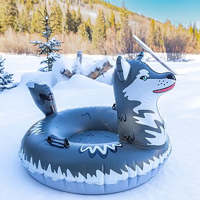 Inflatable Snow Sled Arctic Husky SnowCandy