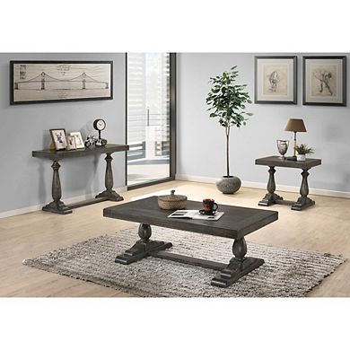 Amy 52 Transitional Wood Coffee Table