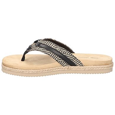 Easy Street Starling Women's Comfort Thong Sandals