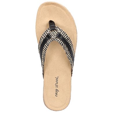 Easy Street Starling Women's Comfort Thong Sandals