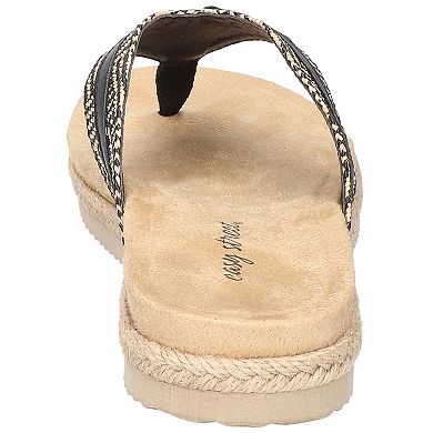 Easy Street Starling Women's Comfort Thong Sandals