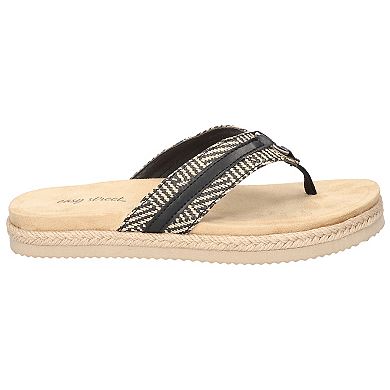 Easy Street Starling Women's Comfort Thong Sandals