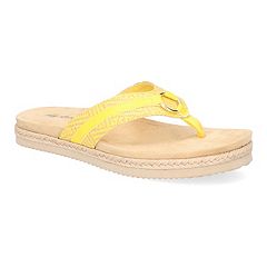 Kohls best sale yellow sandals