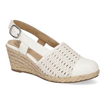 Easy Street Taffy Women's Slingback Espadrille Wedges