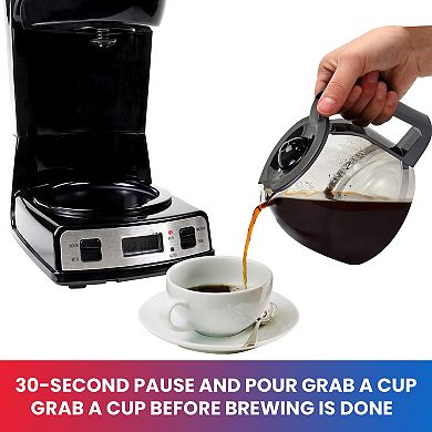 Total Chef 12-Cup Programmable Coffee Maker