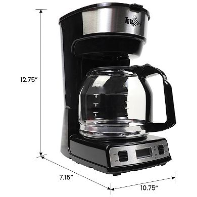 Total Chef 12-Cup Programmable Coffee Maker