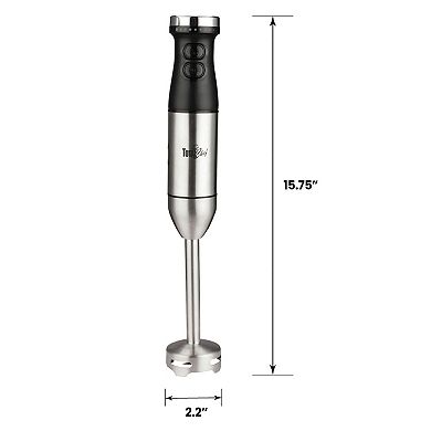 Total Chef Variable Speed Turbo Boost Immersion Hand Blender