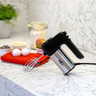 Total Chef 6-Speed Turbo Boost Electric Hand Mixer & Accessories Set