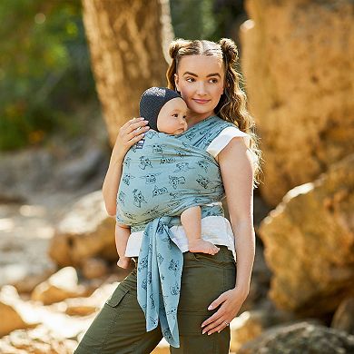 Moby Wrap Featherknit Baby Wrap Carrier - Playful Padawan