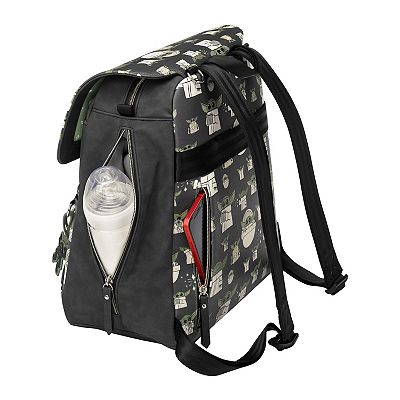 Petunia Pickle Bottom Meta Backpack Diaper Bag Black Neutral CHANGING PAD Petunia Pickle Bottom Meta Backpack Diaper Bag - The Child main image 4